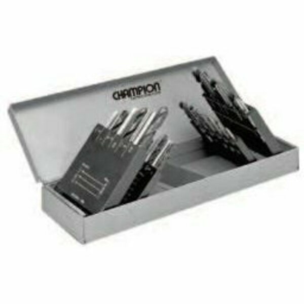 Champion Cutting Tool 36 Piece XL5 Drills / XL22 NC & NF Tap Set, CHA CHA TD36-XL